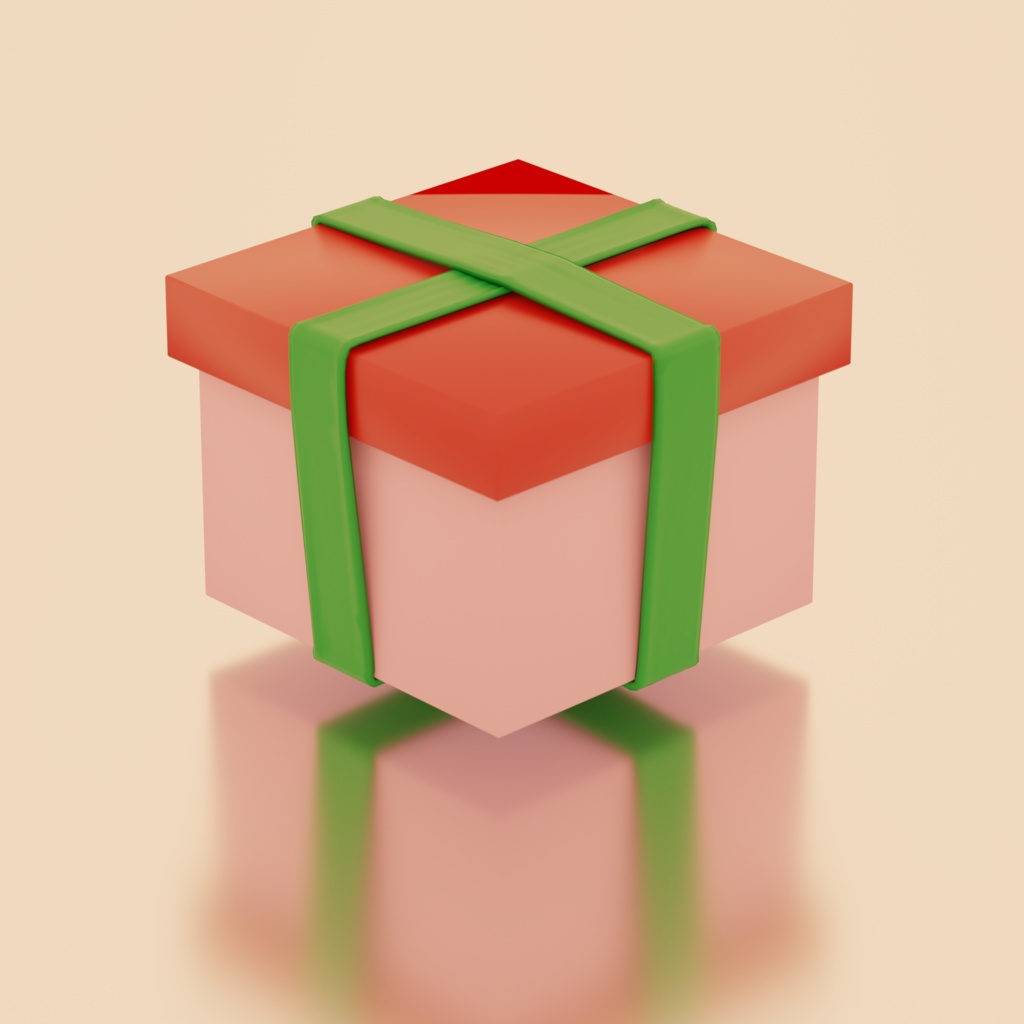 プレゼントボックス / Advent Calendar 2021 Day1【無料配布】