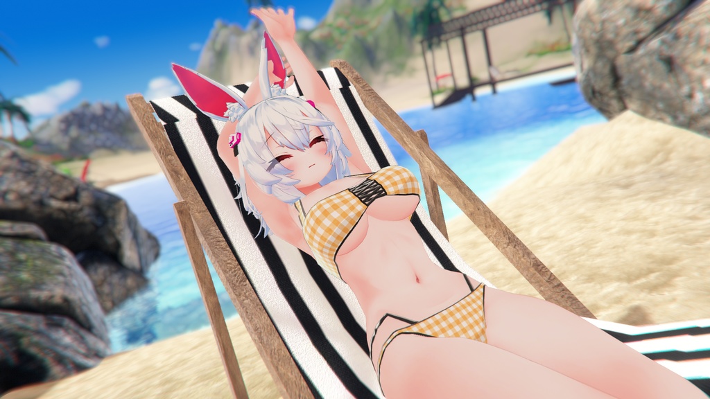 【ティコ用】南半球ビキニ【Modular Avatar 対応】