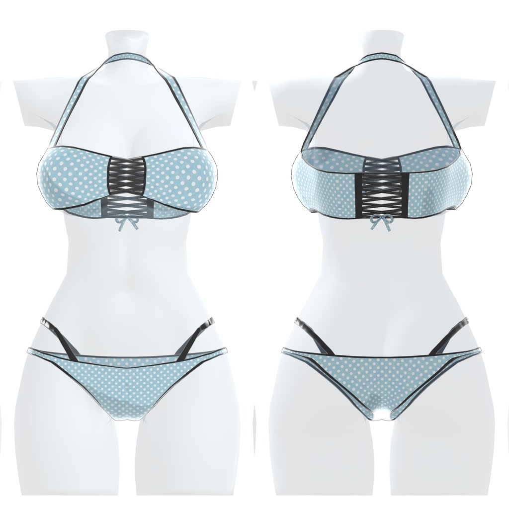 【ティコ用】南半球ビキニ【Modular Avatar 対応】