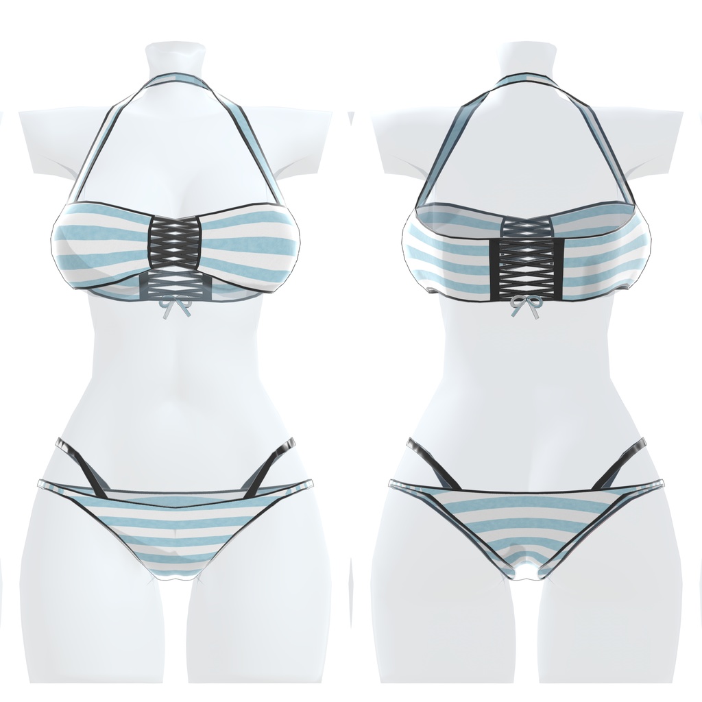 【ティコ用】南半球ビキニ【Modular Avatar 対応】