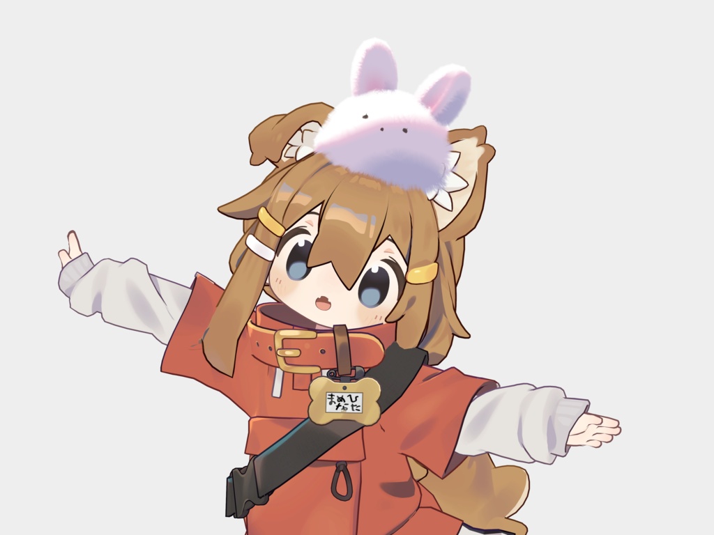 【無料】ふわふわうさぎ / Advent Calendar 2022 Day24