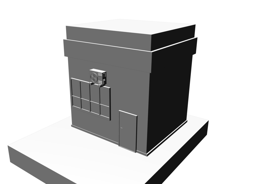 テスト用　建物データ　（小屋）