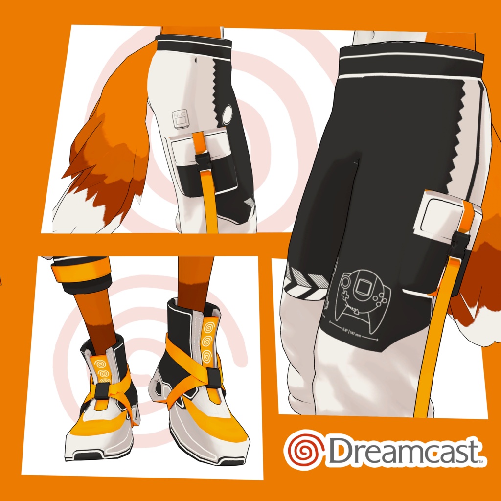 【+Head 】 ファーハートテックウェア / Techwear Furhartt Dreamcast Cloth Texture