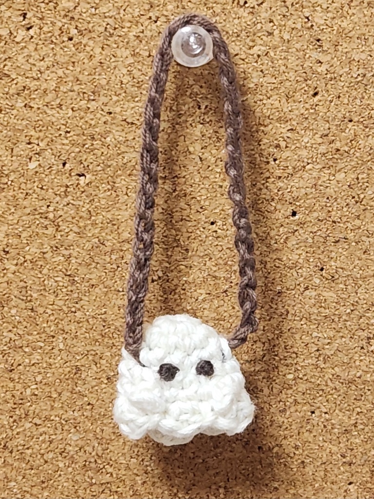 かぼちゃのベレー帽とおばけのポシェット