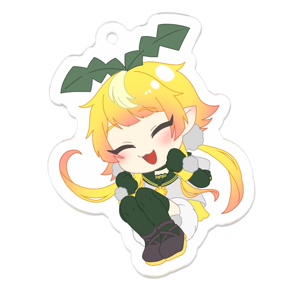 じゃんけんぽぴ!アクリルキーホールダーver.R