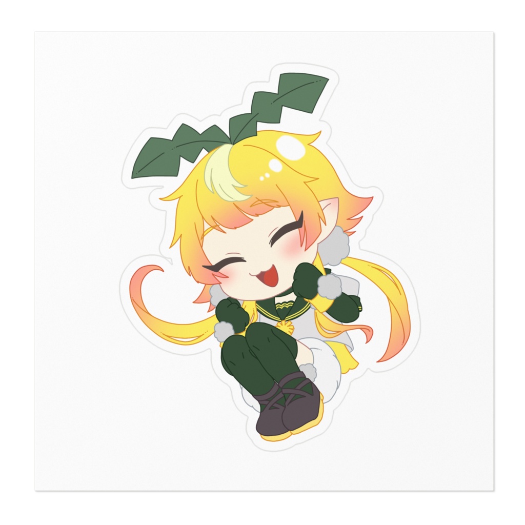 じゃんけんぽぴ!ステッカーver.R