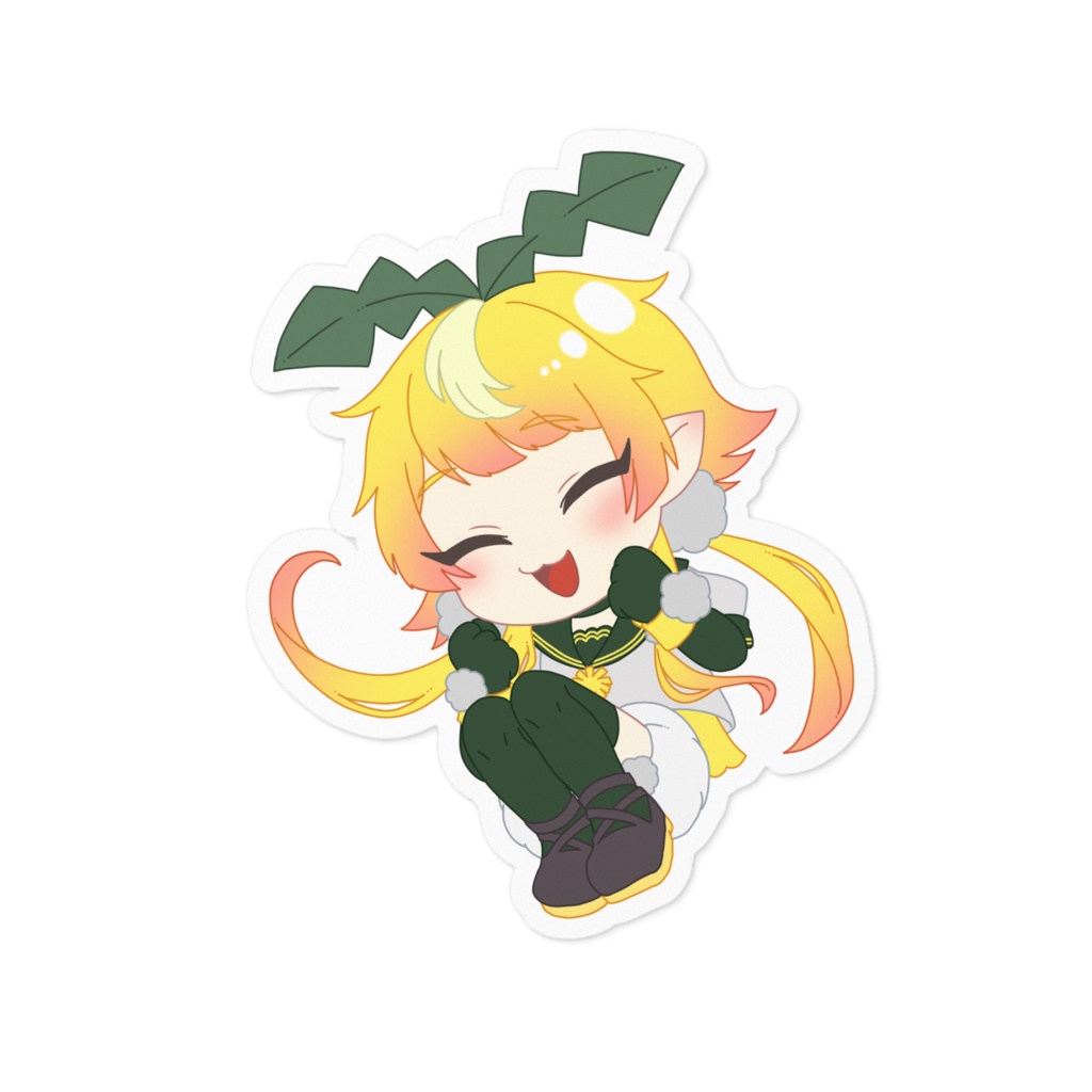 じゃんけんぽぴ!ステッカーver.R