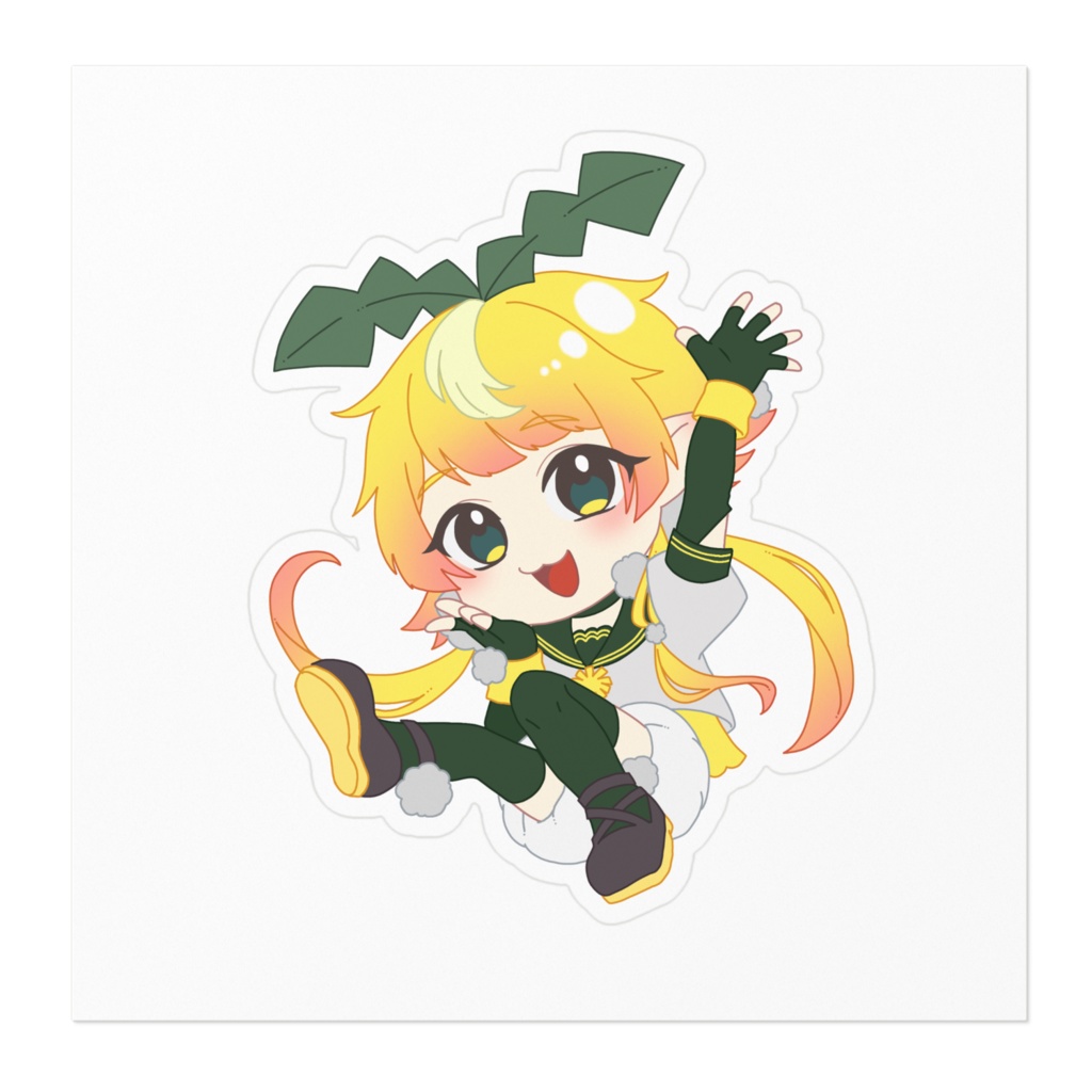 じゃんけんぽぴ!ステッカーver.P