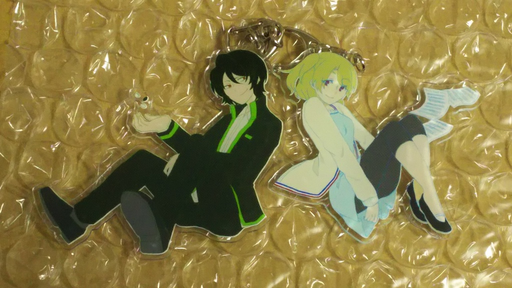 【シニタガリオウエンカ】土井櫻子アクリルキーホルダー(100 x 100 (mm))