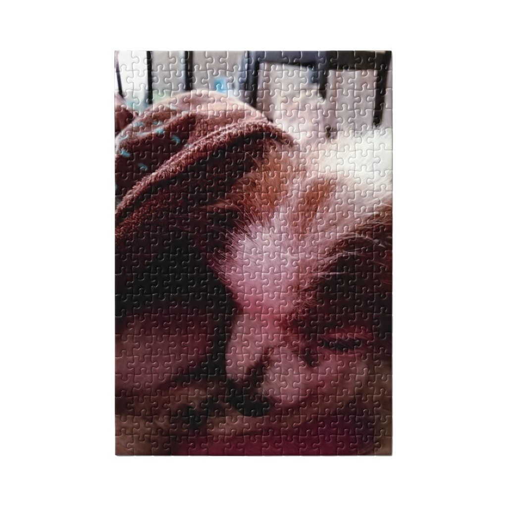 パピヨンのお昼寝時間ジグソーパズル