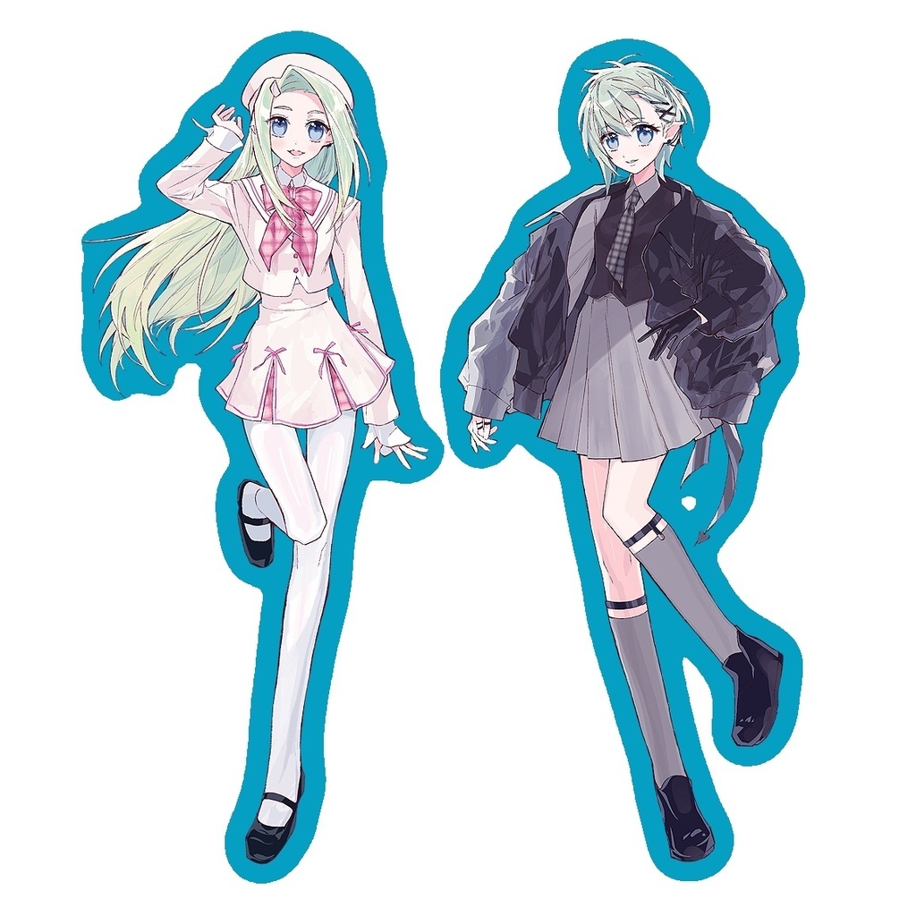 レイナ&闇レイナステッカーセット