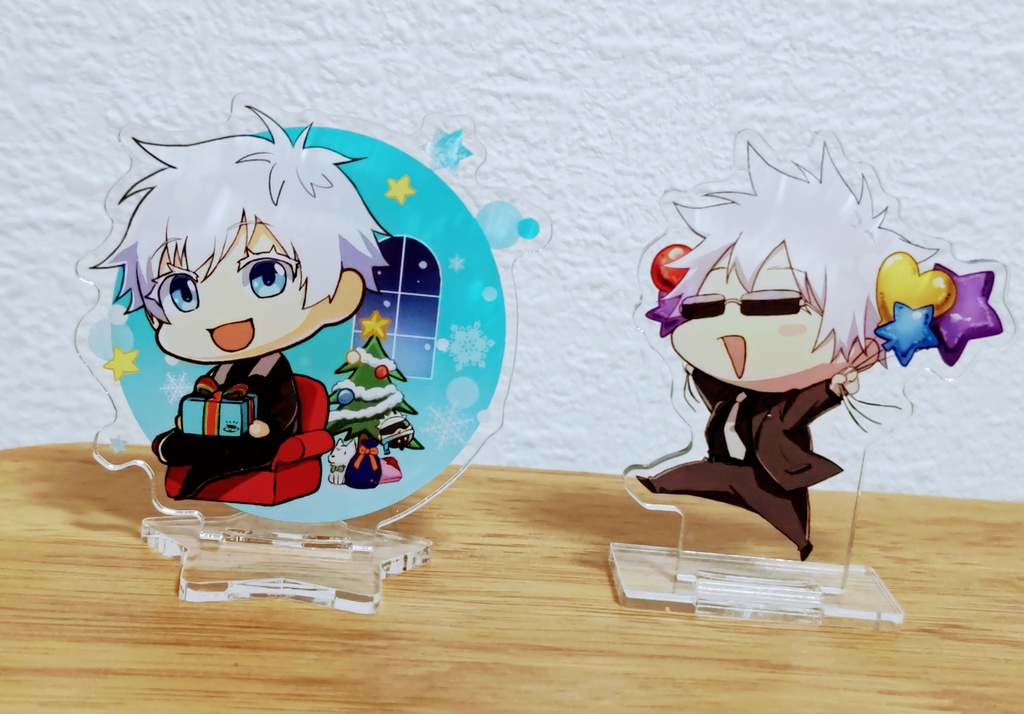 五条悟アクリルスタンド(クリスマスver.、パーティver.)