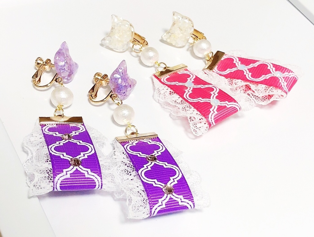 VAZZROCK／ネコつきイヤリングorピアス