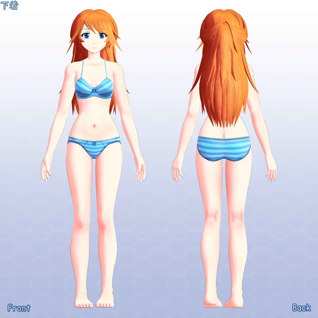 VRChat用アバター 魔法剣士 紅乃瀬アキノRemasterVer VCC VRM同梱