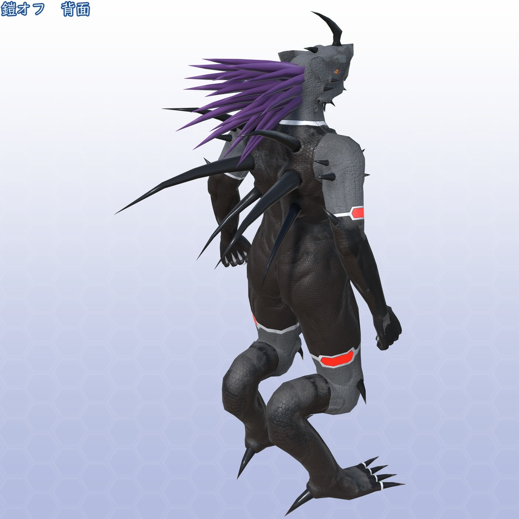 VRChat用アバター 亜人 アルクトゥルス VCC VRM同梱