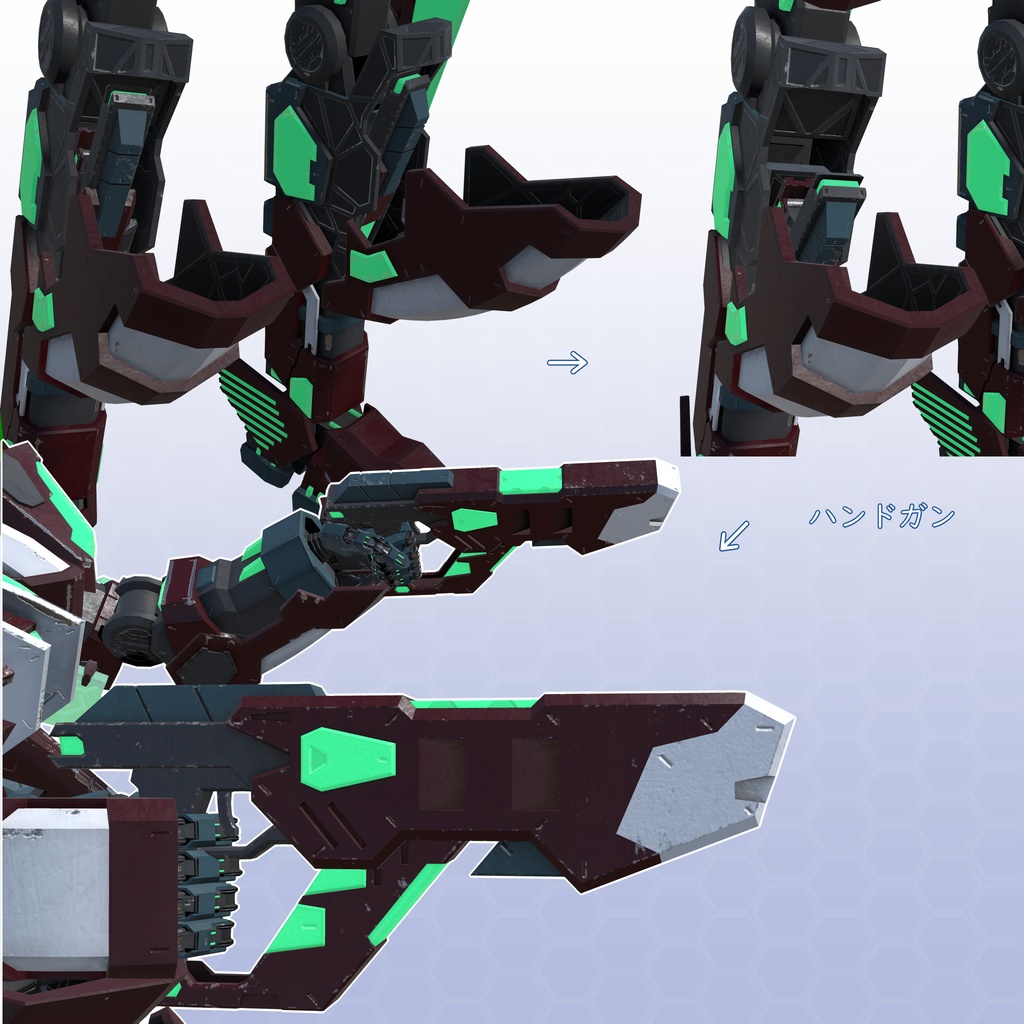 VRChat用アバター レオネス VCC対応 VRM同梱