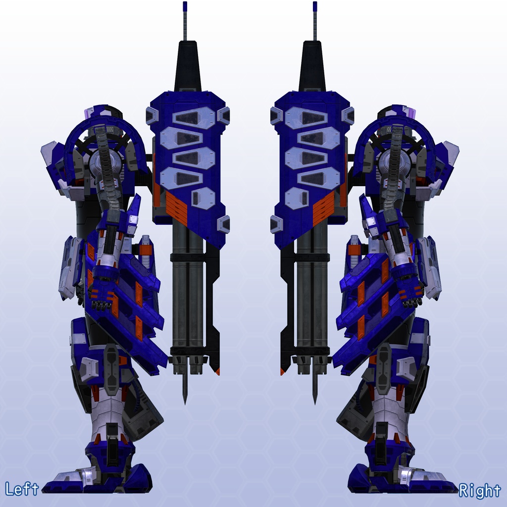 VRChat用アバター GP-33RS-NT002 VCC VRM同梱