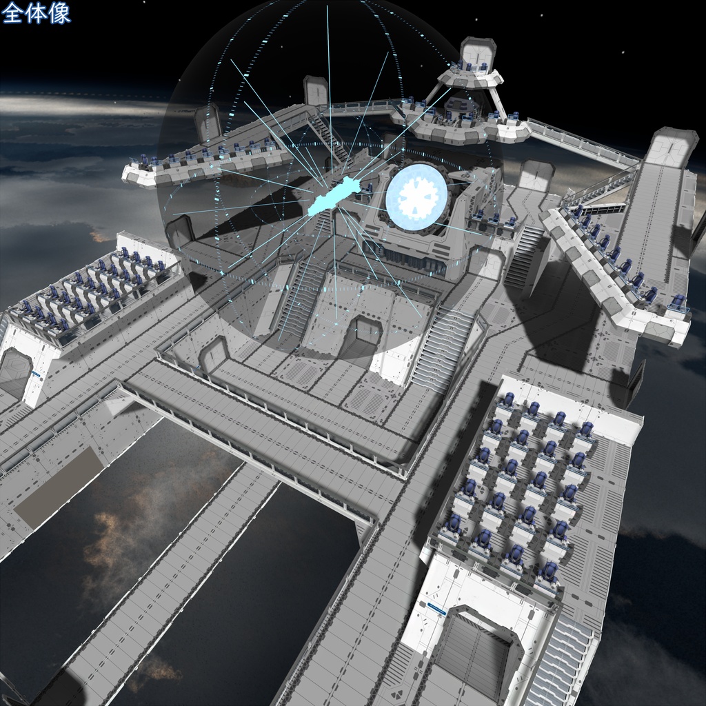 VRChat用ワールド CIC(戦闘指揮所)_VCC専用