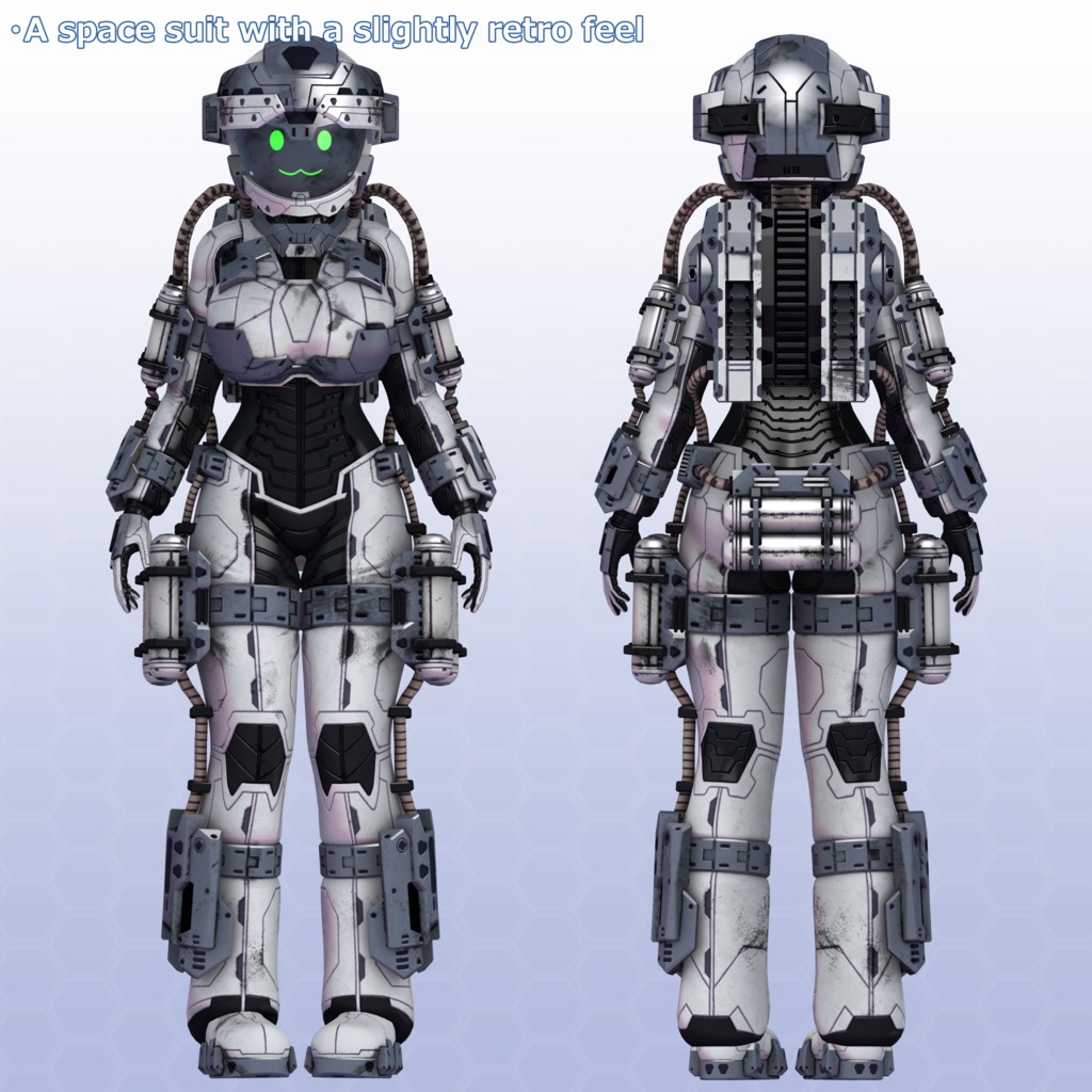 VRChat用アバター 宇宙服