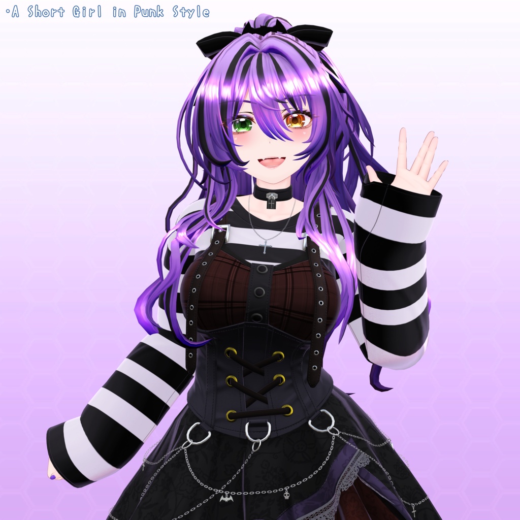 VRChat用オリジナルアバターモデル ネルネリア