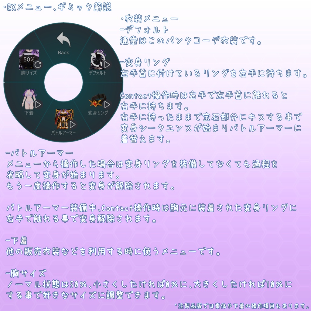 VRChat用オリジナルアバターモデル ネルネリア