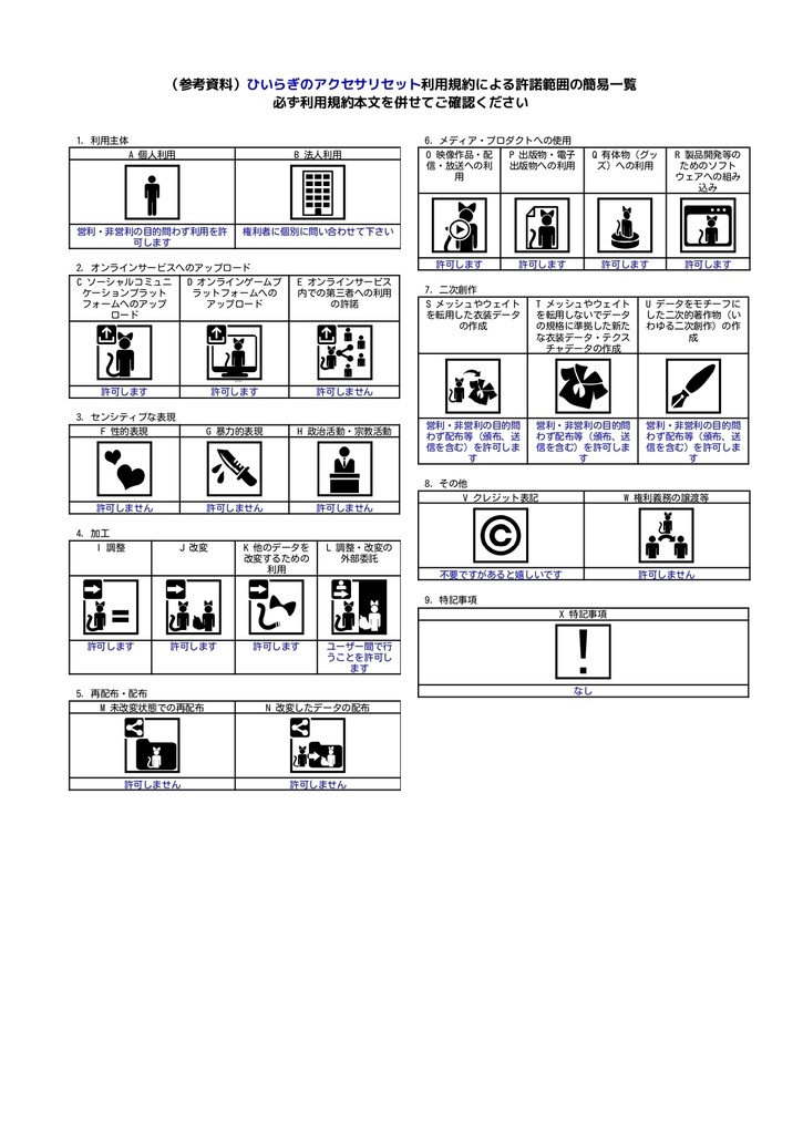 ひいらぎのアクセサリセット🎄【VRC想定・MA設定済み】