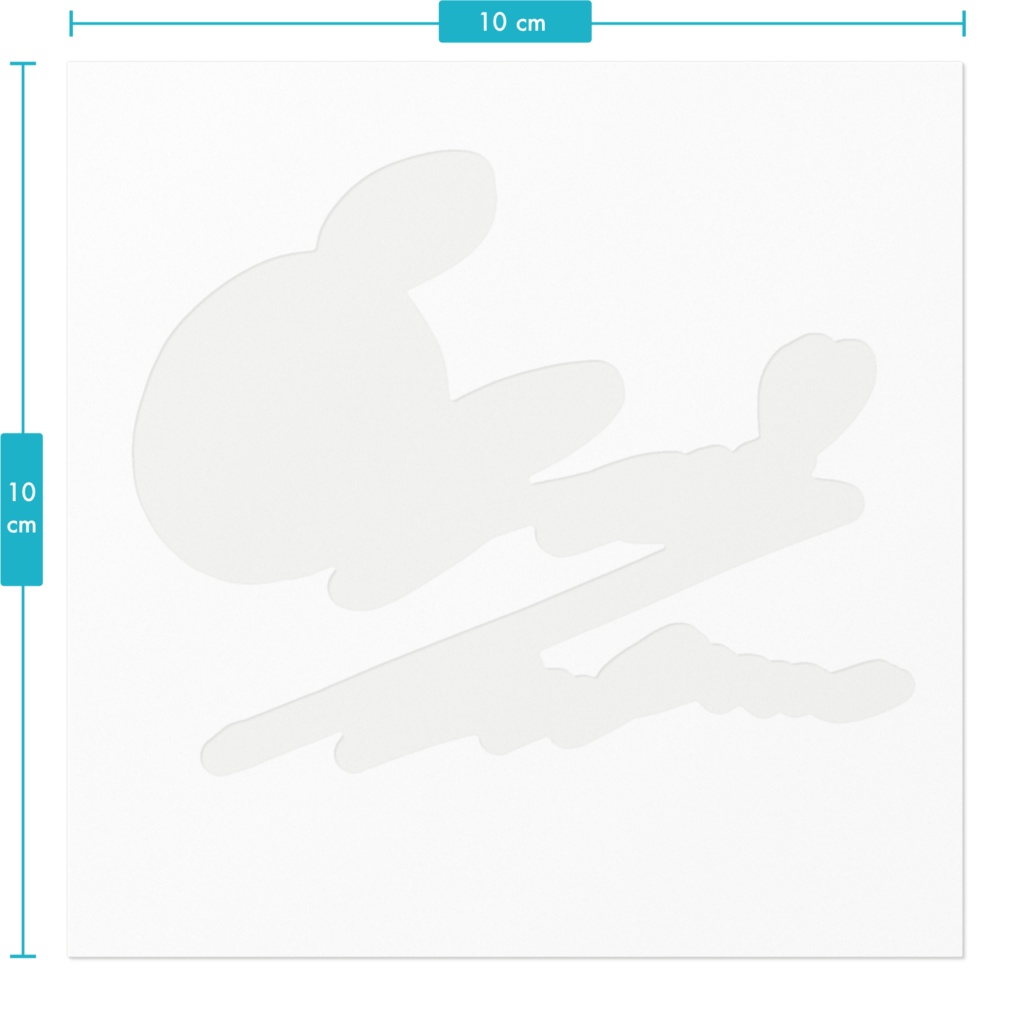浅井音紫サインステッカー