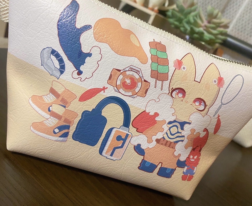 ぬいぐるみモチーフ！ホークスポーチ