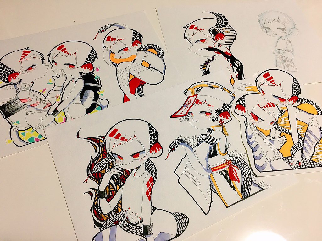 【十二大戦】イラスト原画