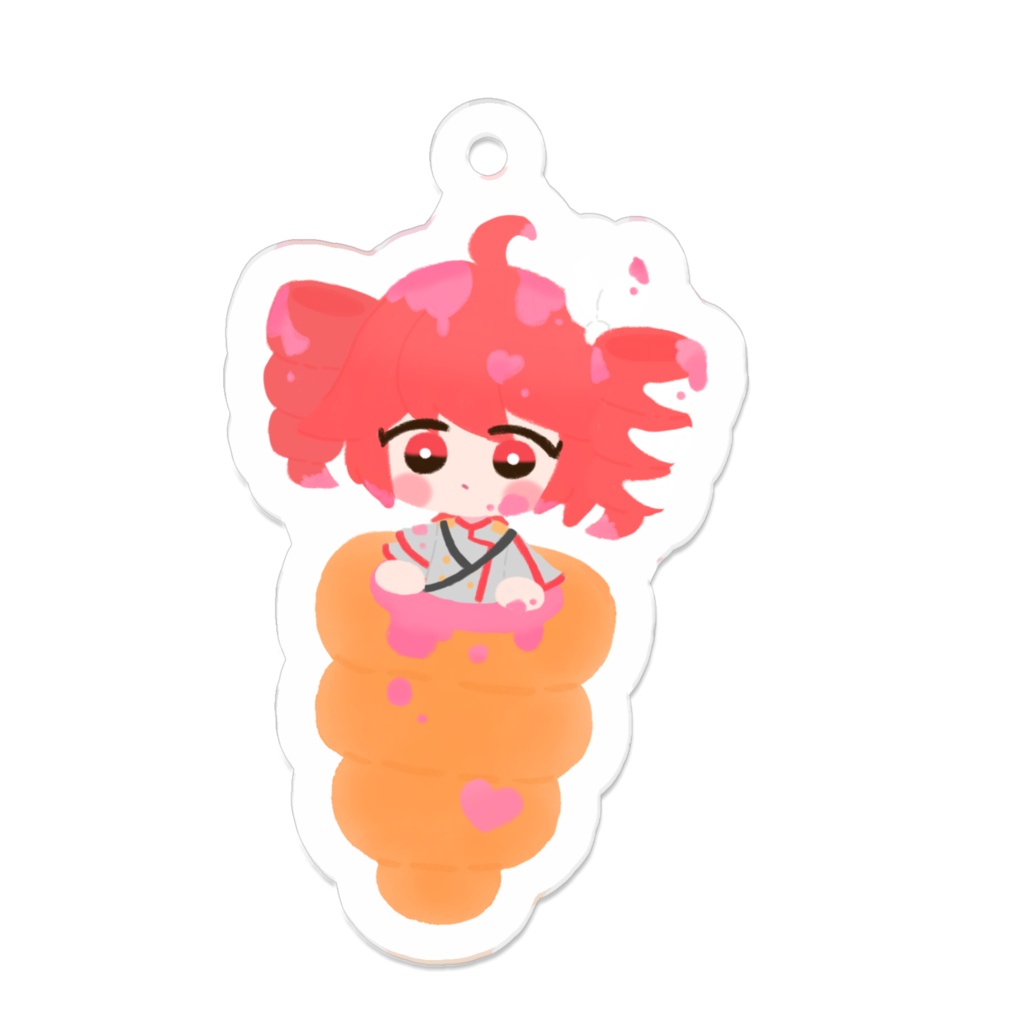 コロネテトアクリルキーホルダー