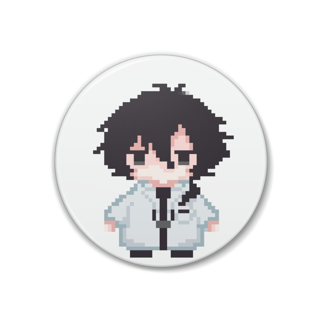 ドット絵缶バッジ(桜太郎)