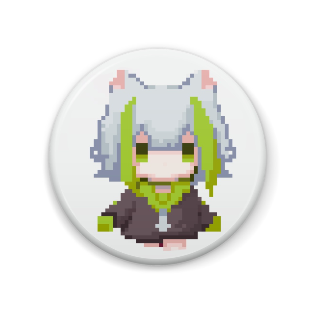ドット絵缶バッジ(桜由)