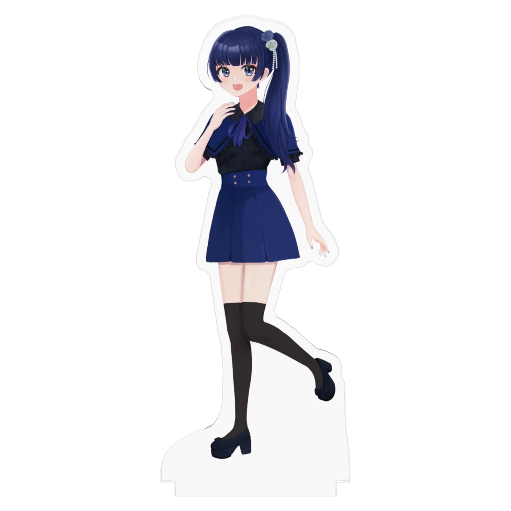 💙夏服なちぃこのアクリルフィギュア💙