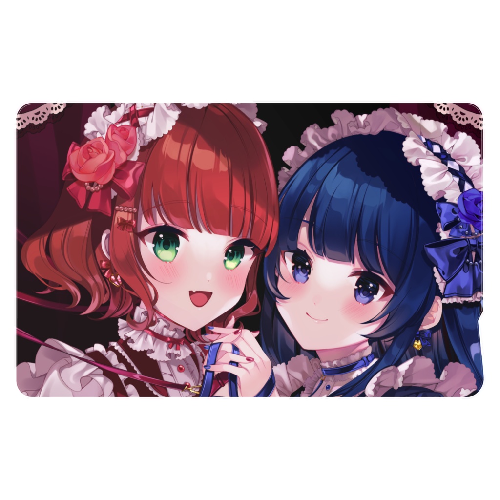 💙ちぃこととあこのICカードステッカー💓