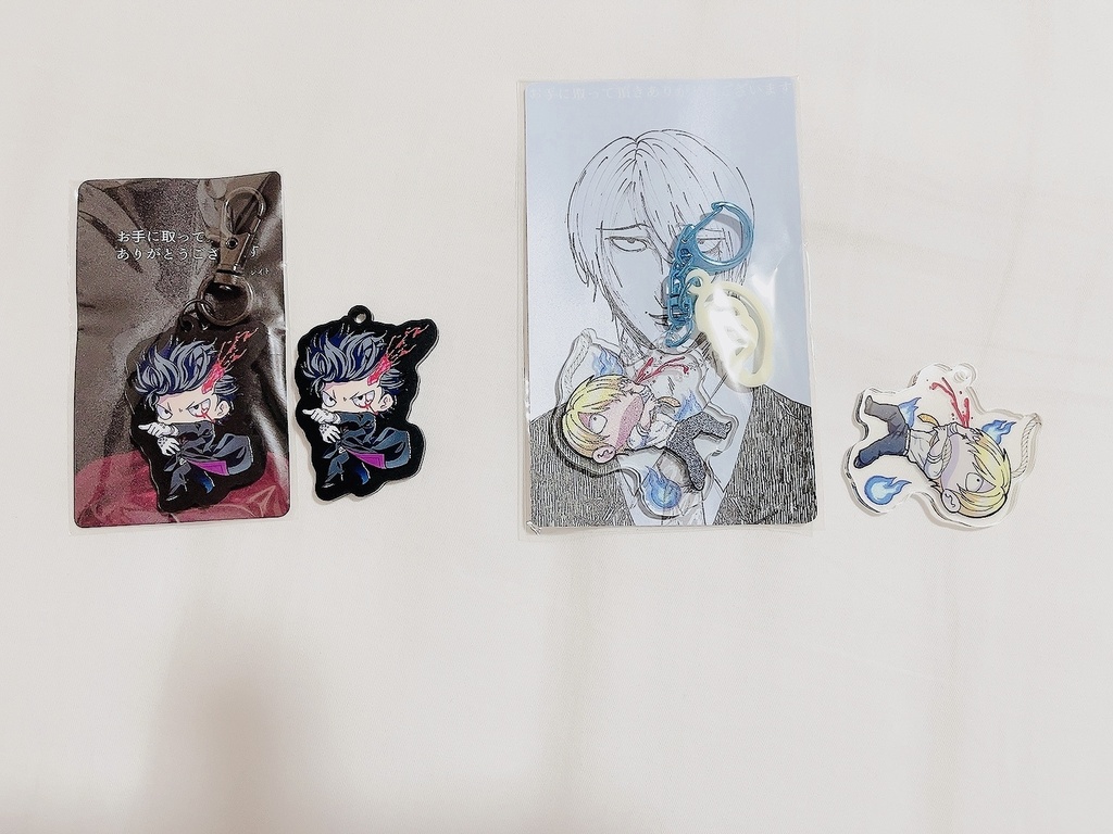 【自家通販】負傷アクキー