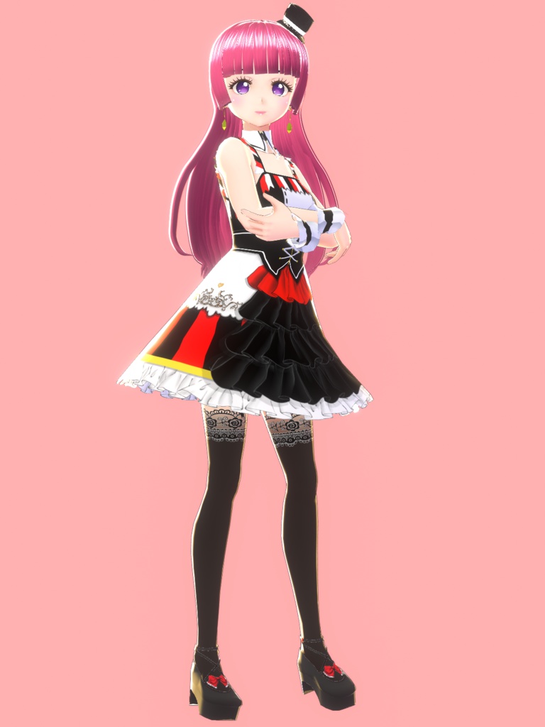 VRoid Sophie Texture Set + Accessory (FBX)