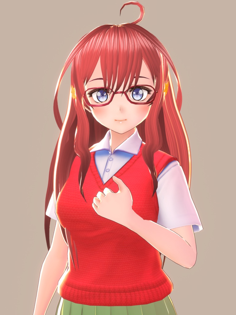 VRoid Itsuki Texture Set + HairPreset