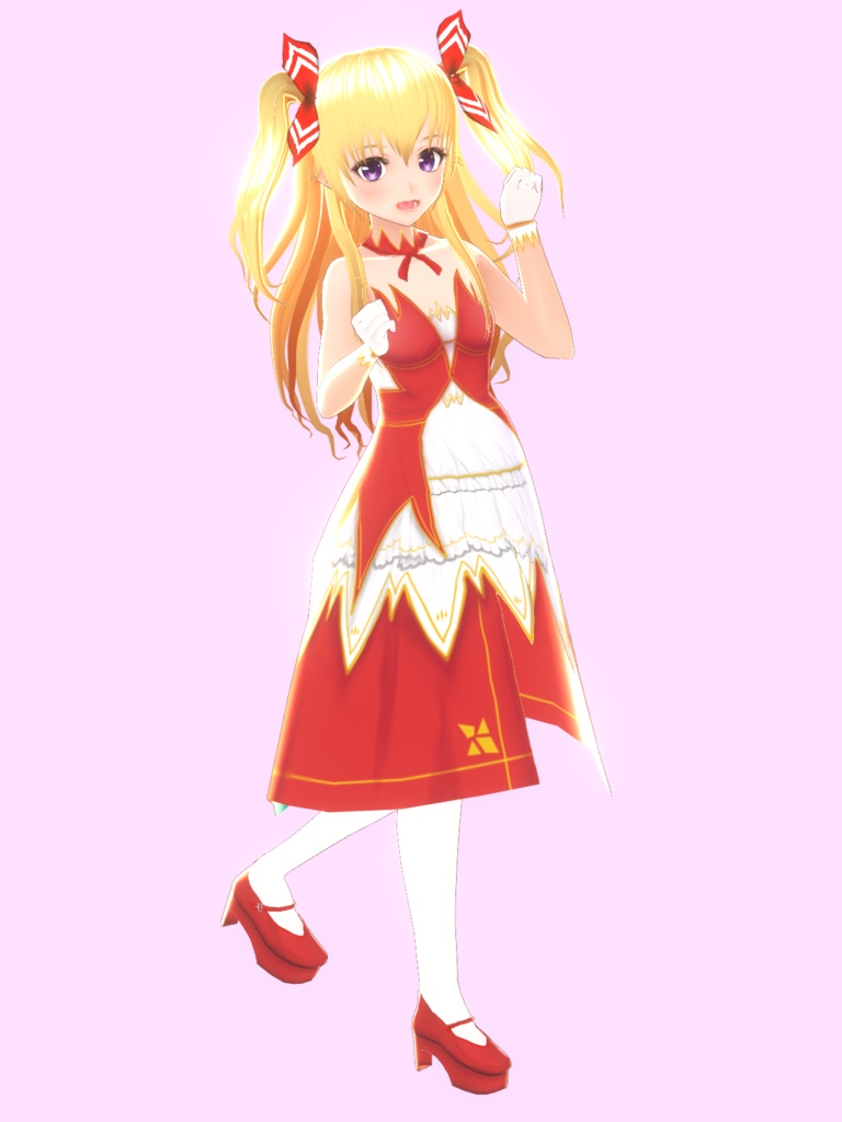 VRoid Eurasia of End School Princess Dress Texture Set