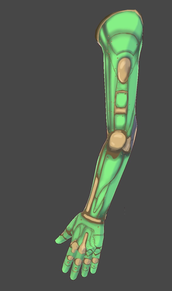 Cyberpunk Cybernetic Prosthetic Arm