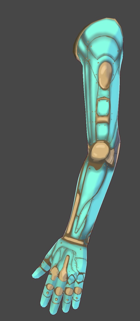 Cyberpunk Cybernetic Prosthetic Arm