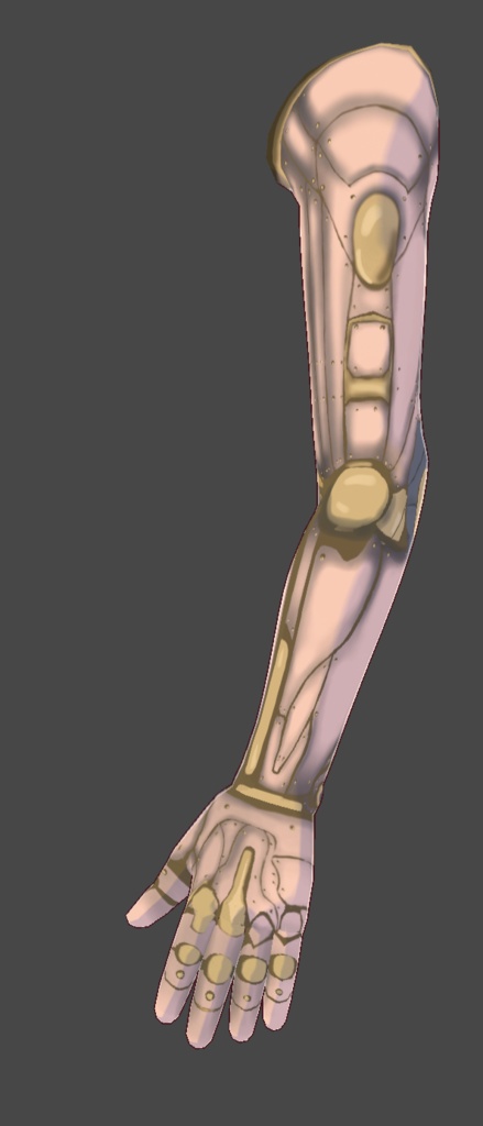 Cyberpunk Cybernetic Prosthetic Arm