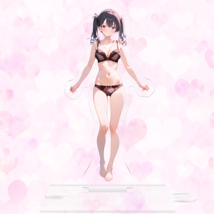 ツインテール娘♪つながるアクスタ☆