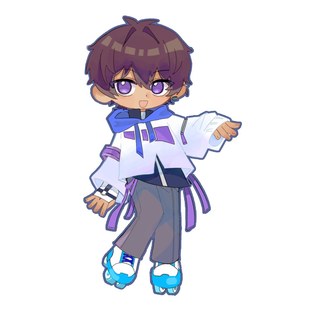 騒音アクキー（ルカ）