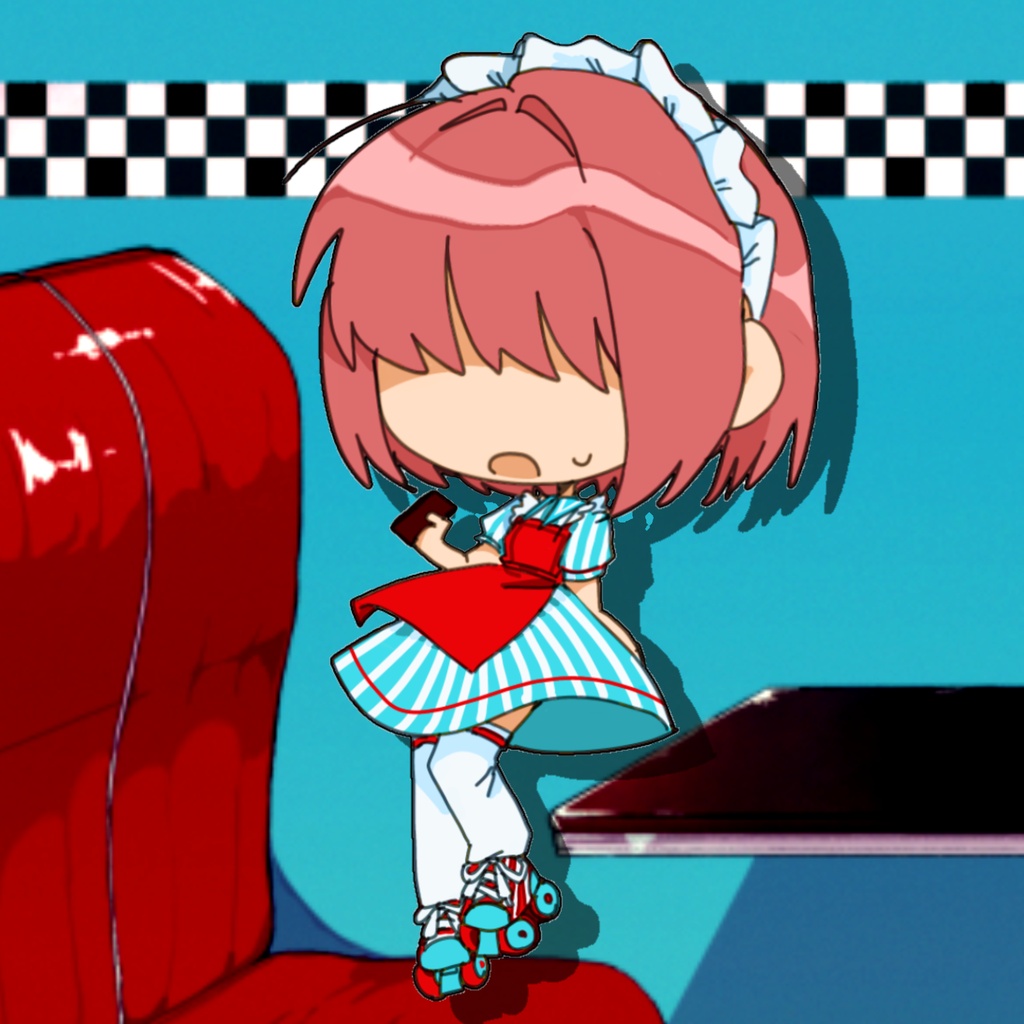 【繋がるドタバタ騒音トリプルアクリルキーホルダー】特待生