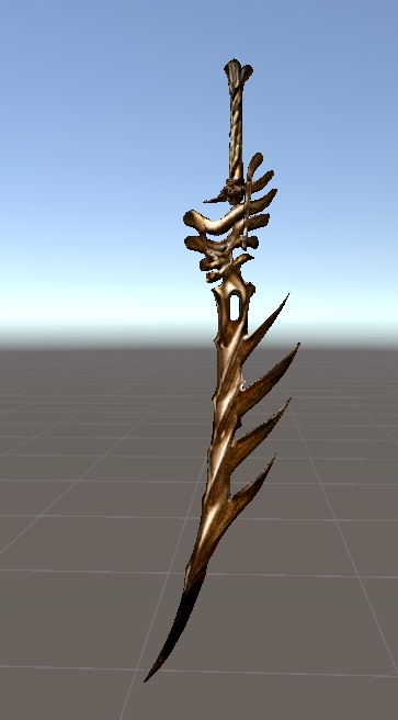 薬指マスターの大剣(Master Ring Finger's Spinal Sword)