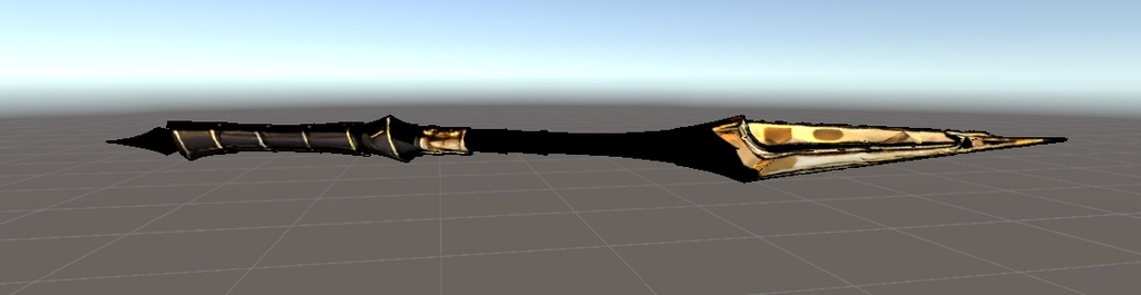 黄色のエンドマンの銃剣(Yellow finisher's stabbing sword)