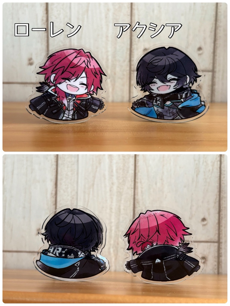 【非公式】アクリルクリップ