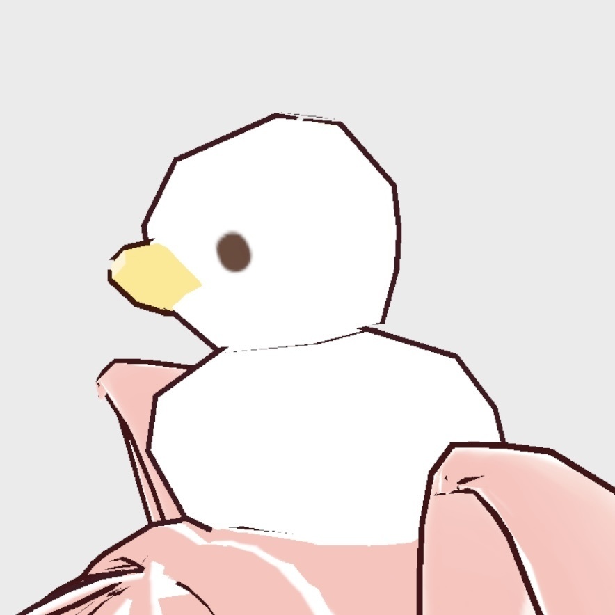 無料/free【vroid】頭のせペット🪿アヒル🐥ひよこ