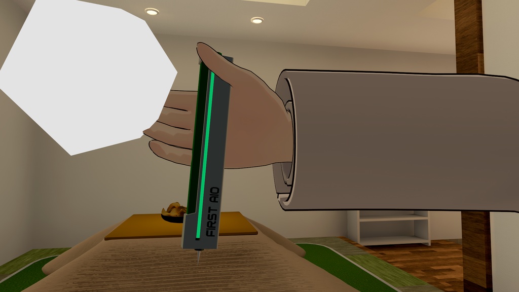 【VRChat向け小物】注射器