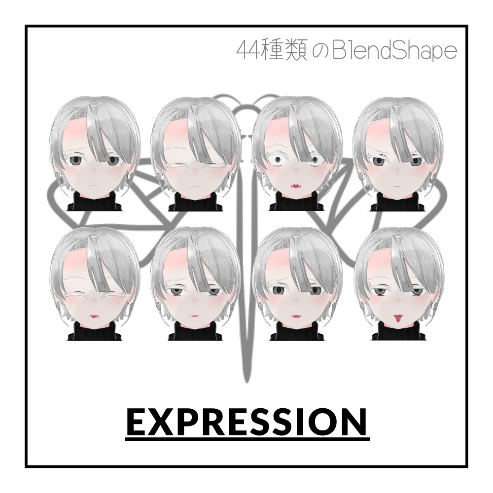 オリジナル3Dモデル「Ephemera -エフェメラ-」